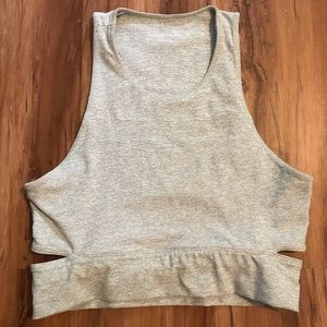 Slashback Crop Top (Medium)